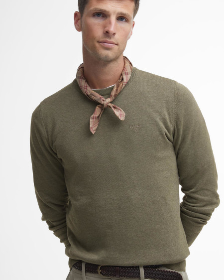 Pima Cotton Crew Neck Jumper