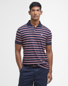 Polo a maniche corte con motivo a righe Ashill 