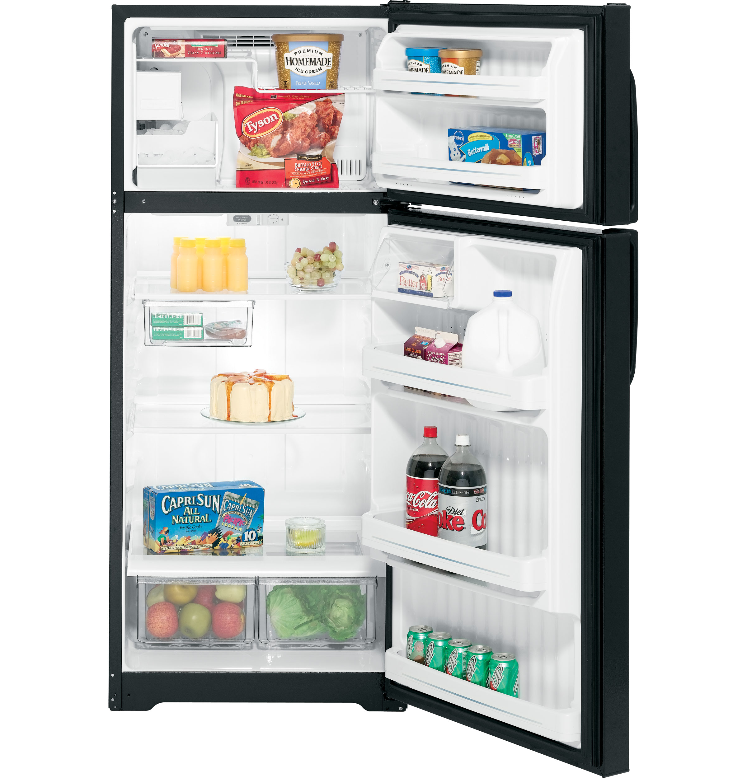GE® 18.2 Cu. Ft. Top-Freezer Refrigerator