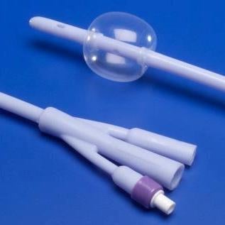 Dover™ Foley Catheter, 22 Fr., 30 cc, Three Way, Straight