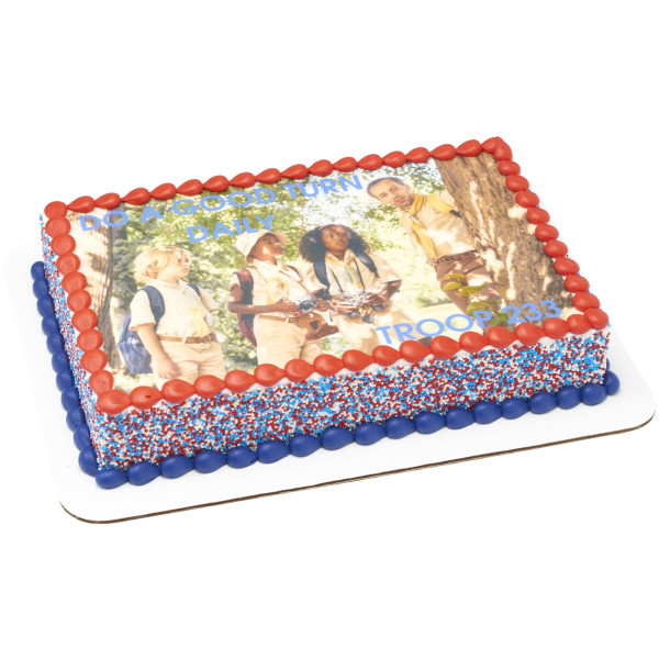 Red, White and Blue Nonpareils