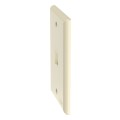 NetKey® Flush Mount Keystone Faceplate, 1-Port, Electric Ivory