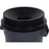 Carlisle, Bronco, Round, Polyethylene, 32 gal, Black, Receptacle Lid