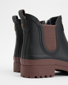 Stivali di gomma Mallow Black/Vicuna