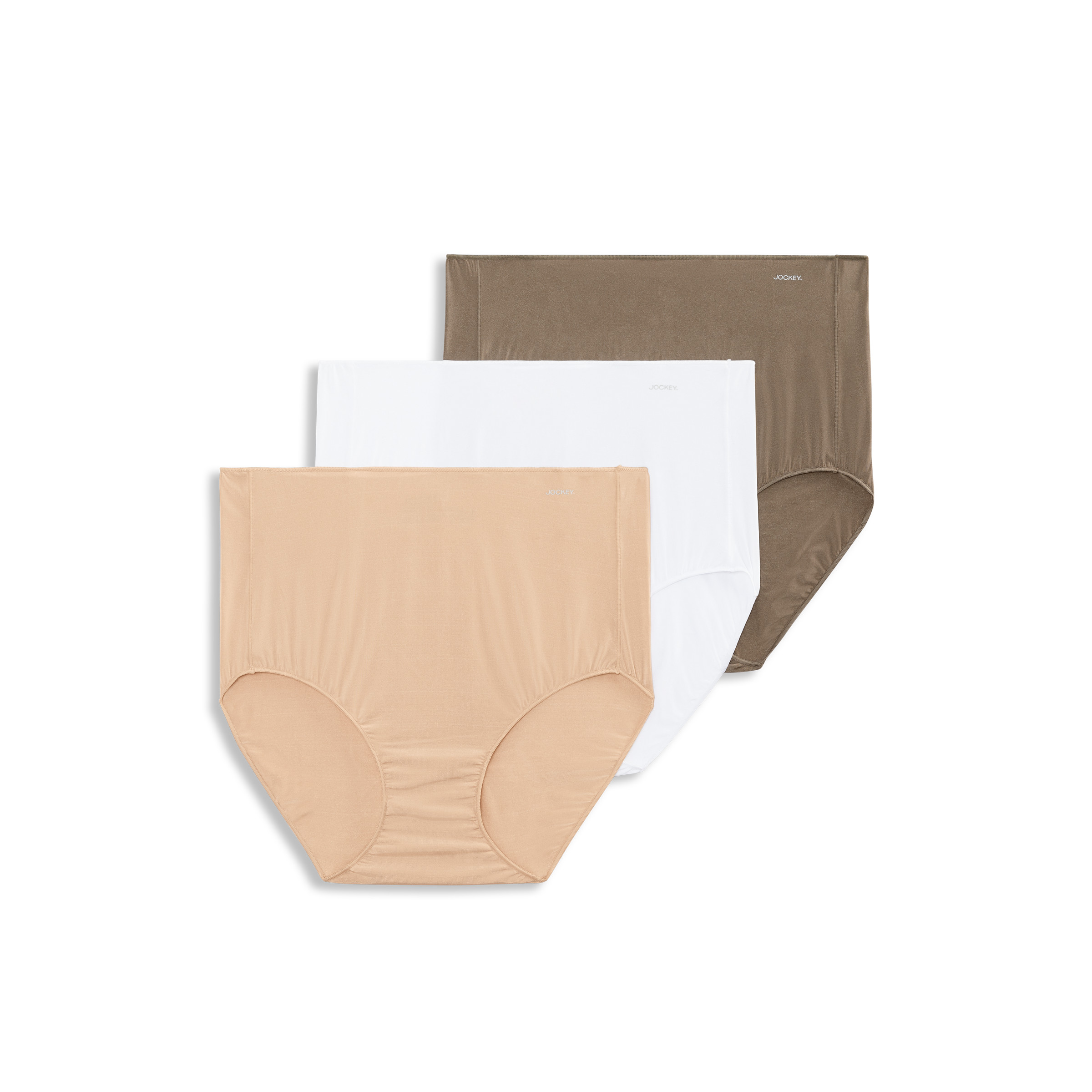 Jockey Women’s No Panty Line Promise Tactel Brief – 3 Pack