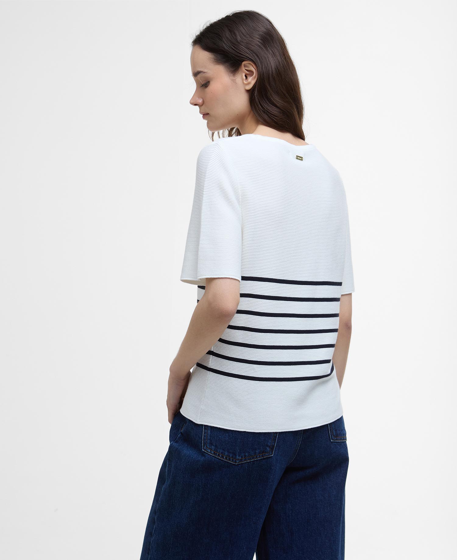 Ivy Striped Short-Sleeved Jumper image number 2