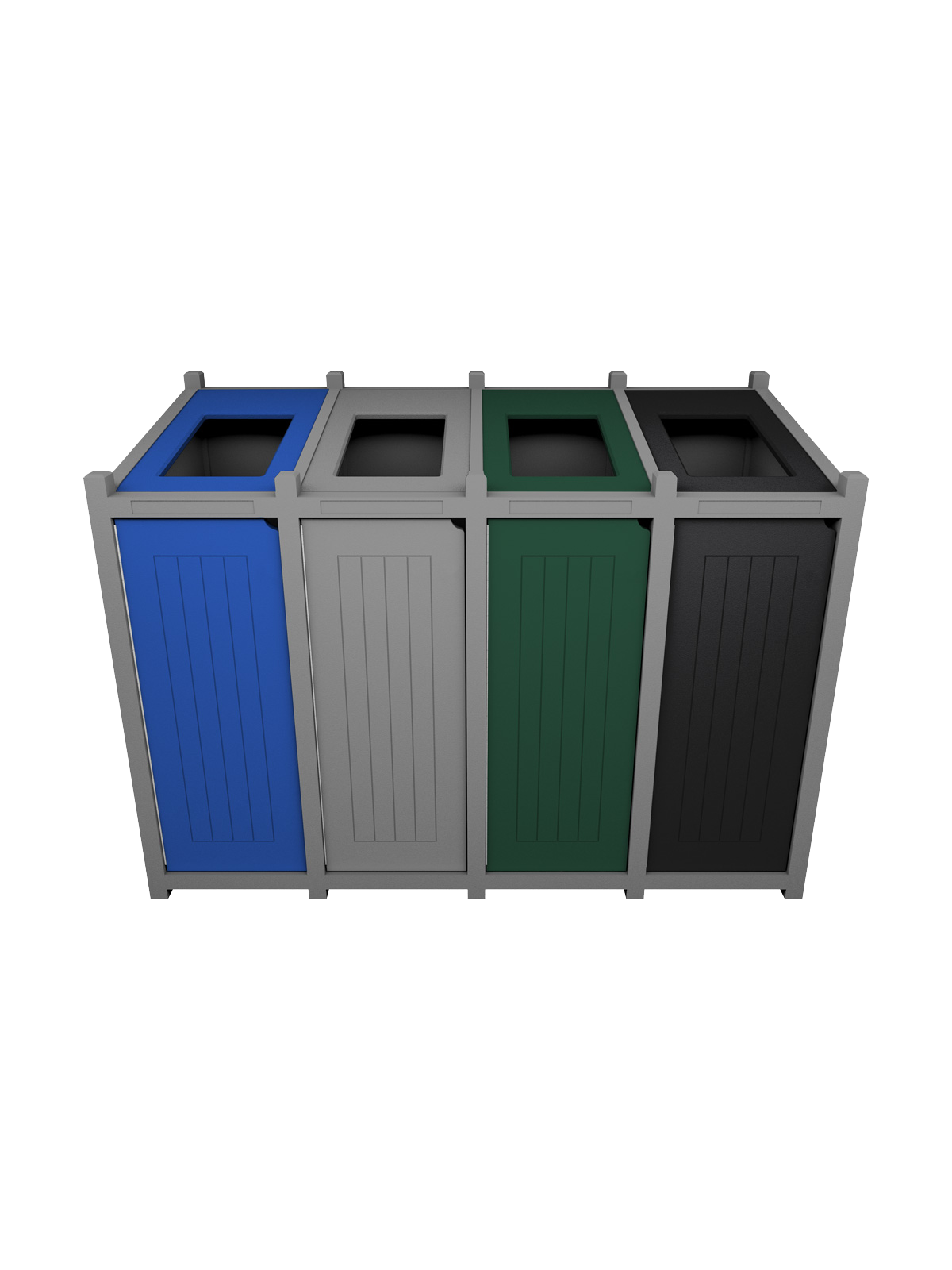 VENTURE – Quad – Unit – Full – Grey-Blue-Grey-Green-Black