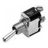 Bat Handle Type SPST Toggle Switch With Screw Terminals, ON-OFF Maintained Contact