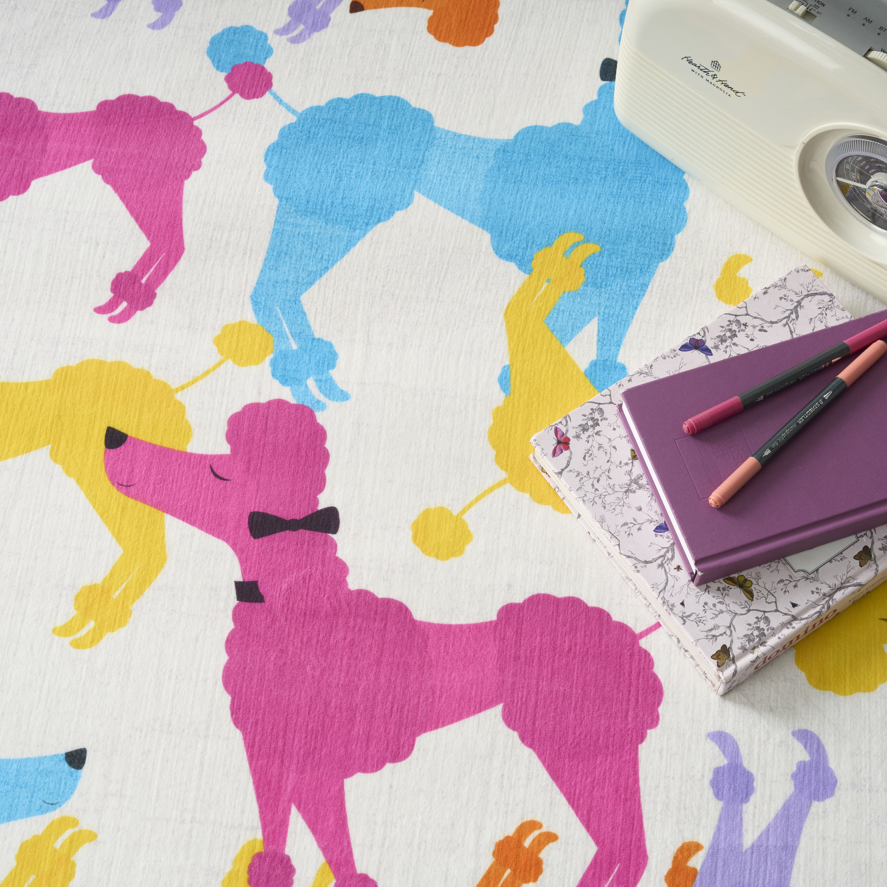 Nourison Imagination 5' x 7' Ivory Multicolor Kids Indoor Rug