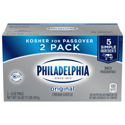 Philadelphia Original Cream Cheese, 2 ct Pack, 8 oz Bricks