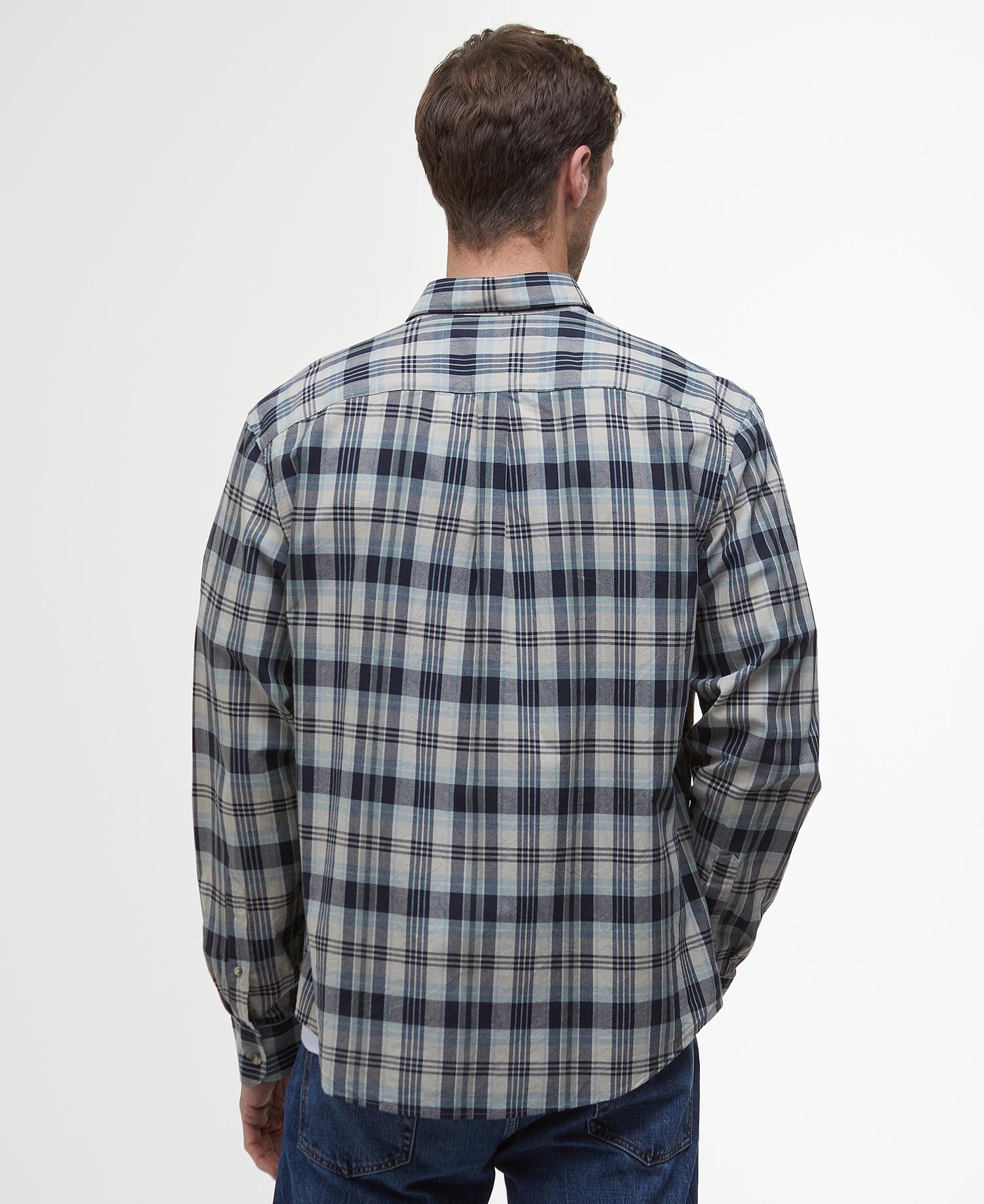 Clifton Madras Relaxed Long-Sleeved Shirt image number 2