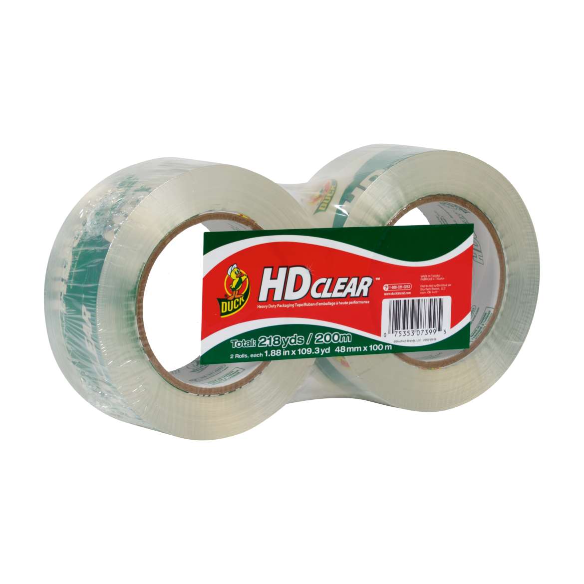 HD Clear™ Heavy Duty Packing Tape Clear With… Duck Brand