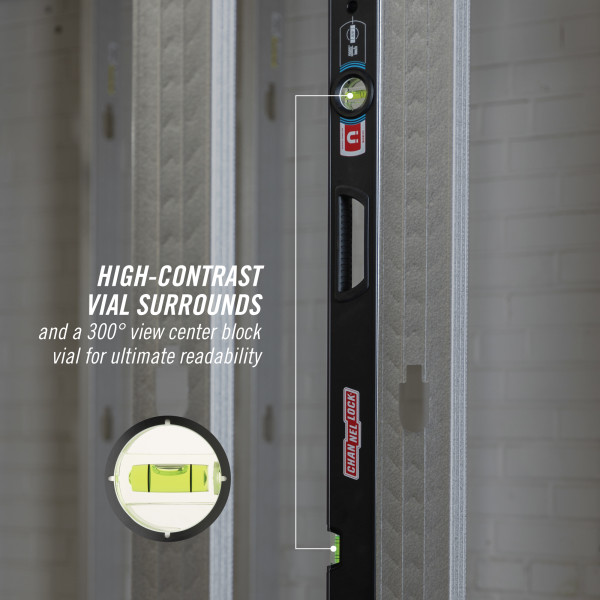 5200-0048M 48-inch Professional-Grade Magnetic Aluminum Box Level ...