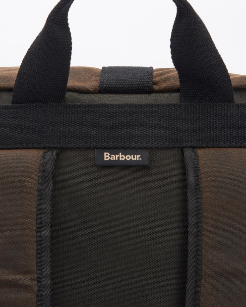 Field Roll-Top Waxed Backpack 