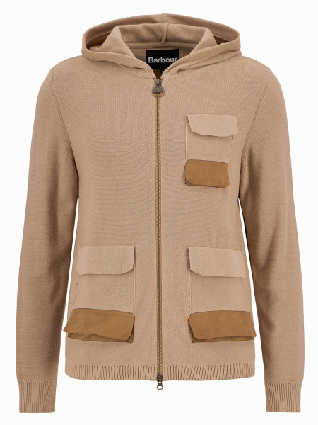 Barbour x TO KI TO Multi-Pocket Knitted Hoodie Barbour x TO KI TO Multi-Pocket Knitted Hoodie