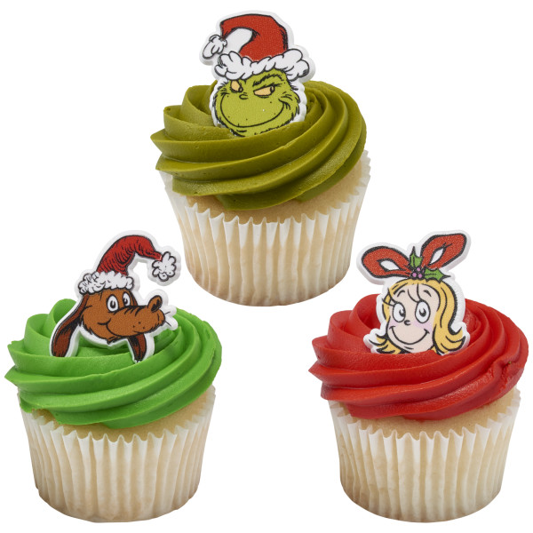 How The Grinch Stole Christmas Assortment Cupcake Rings