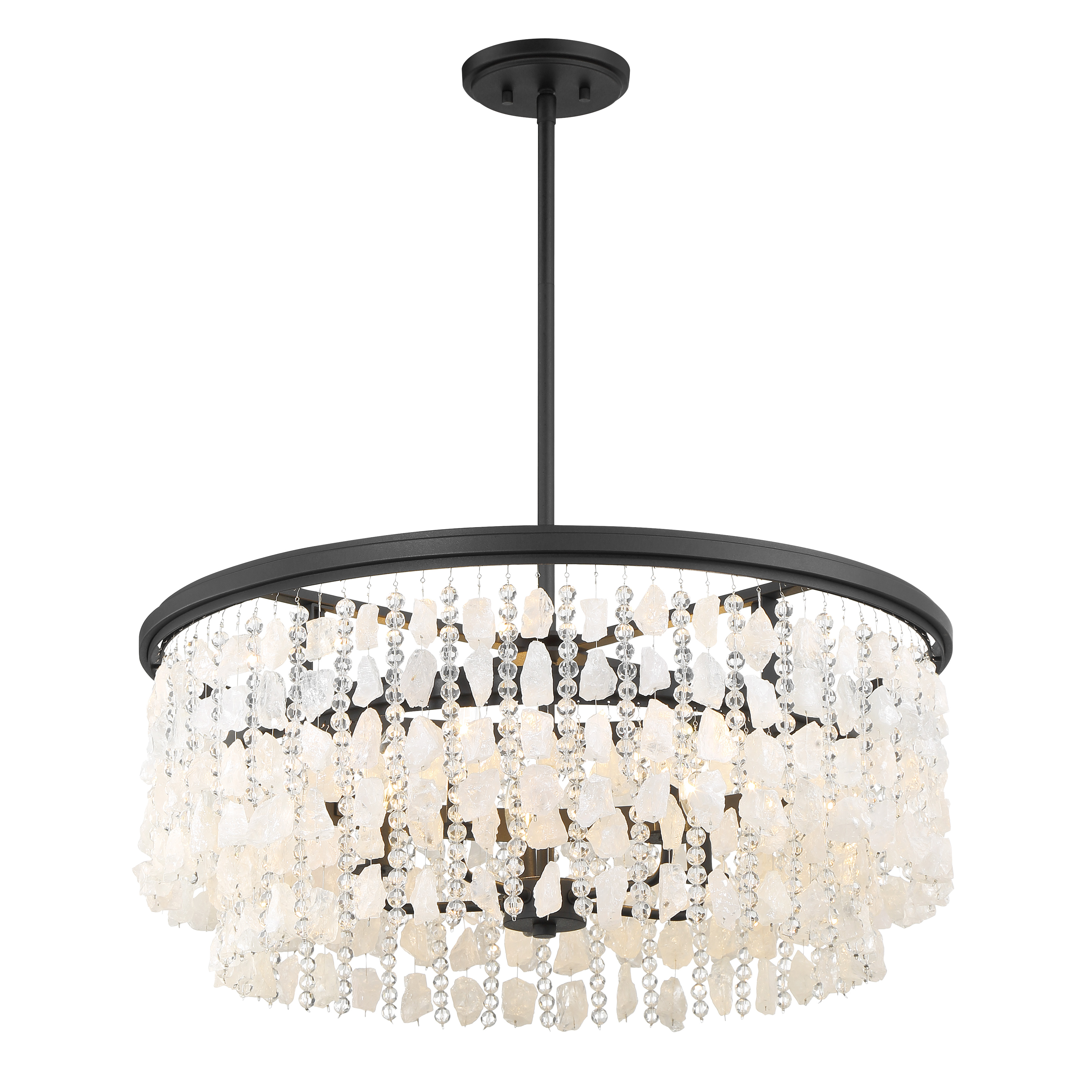 Shimmering Elegance - 5 Light Chandelier