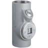 Threaded Sealing Fitting Hazardous Area Specialty Conduit Fitting Powder Epoxy Paint Aluminum Horizontal Vertical 1 in.
