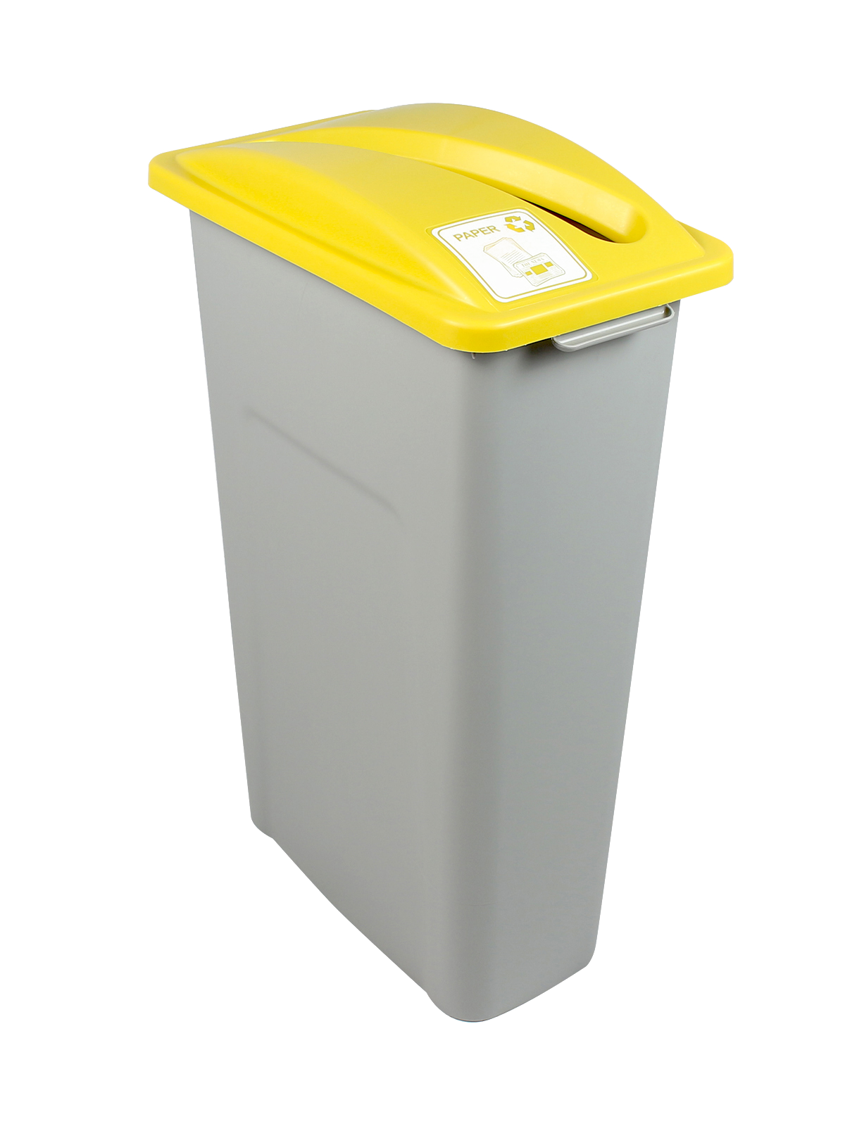 WASTE WATCHER – Single – Kit – Paper – Slot – Grey-Yellow
