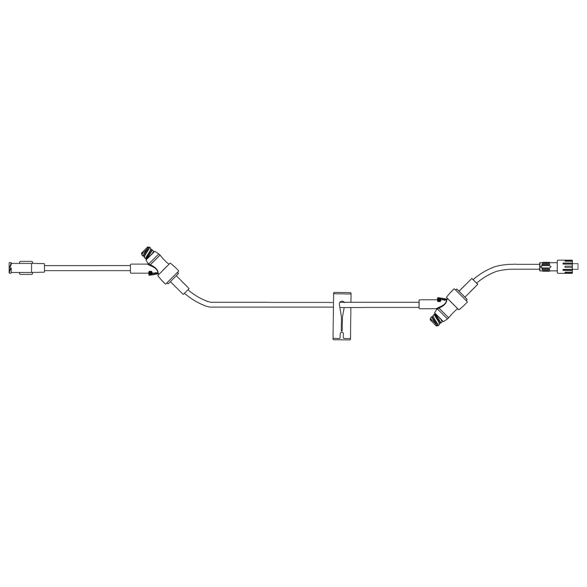 B. Braun EXT SET, SAFEDAY NDL FREE 2PORT 4.9ML 35" (50/CS)