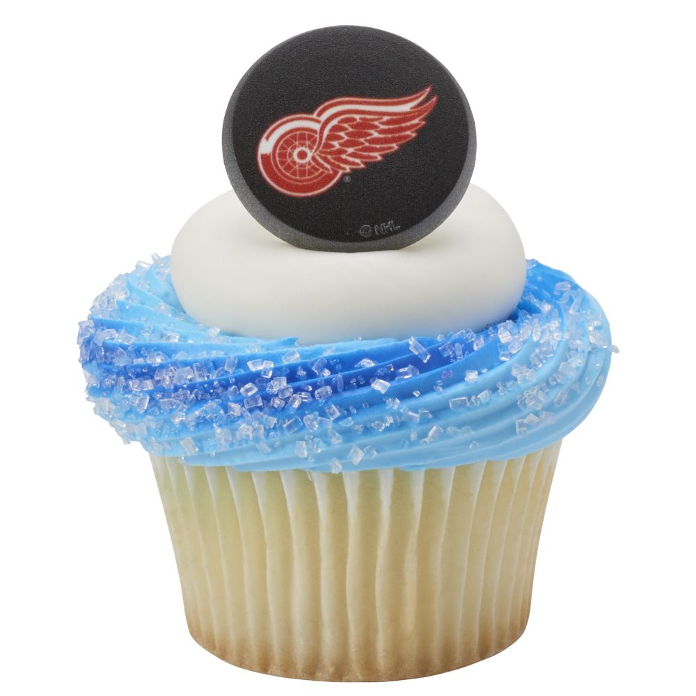 Image Cake NHL® Team Puck Detroit Red Wings®