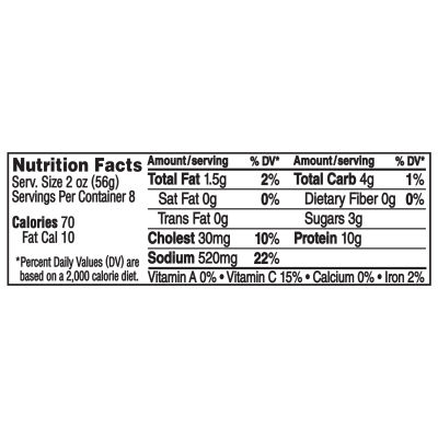 Oscar Mayer Deli Fresh Honey Uncured Ham Family Size, 16 oz Tray