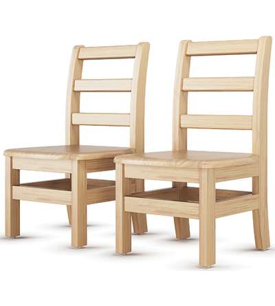Foundations® Little Innovators Hardwood Ladder Back Chairs, 10", 2 pk
