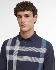 Blaine Tartan Long-Sleeved Polo Shirt 
