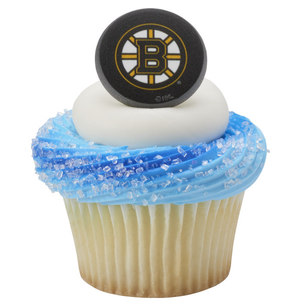 NHL® Team Puck Cupcake Rings
