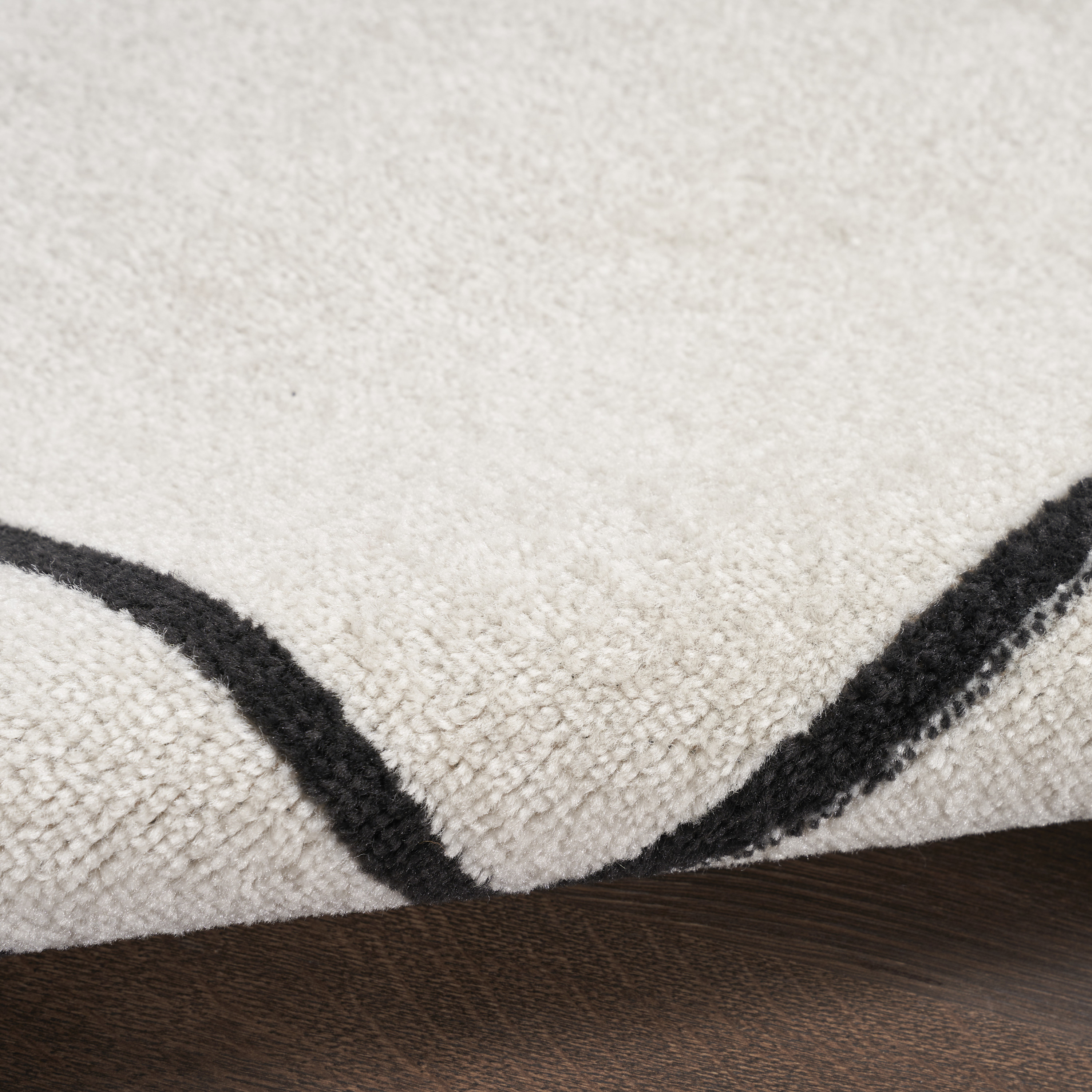 Nourison Nourison Essentials 8' x 10' Ivory Black Contemporary Rug
