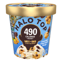 Chocolate Chip Cookie Dough Light Ice Cream, Lower Calorie Frozen Dessert Pint, 16 fl oz