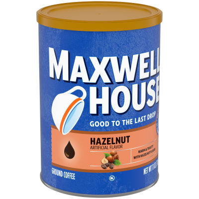 Maxwell House Hazelnut Ground Coffee 11 oz Canister