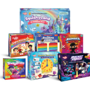 Grade 2 Shark Tank Bundle, Reading and Math Games