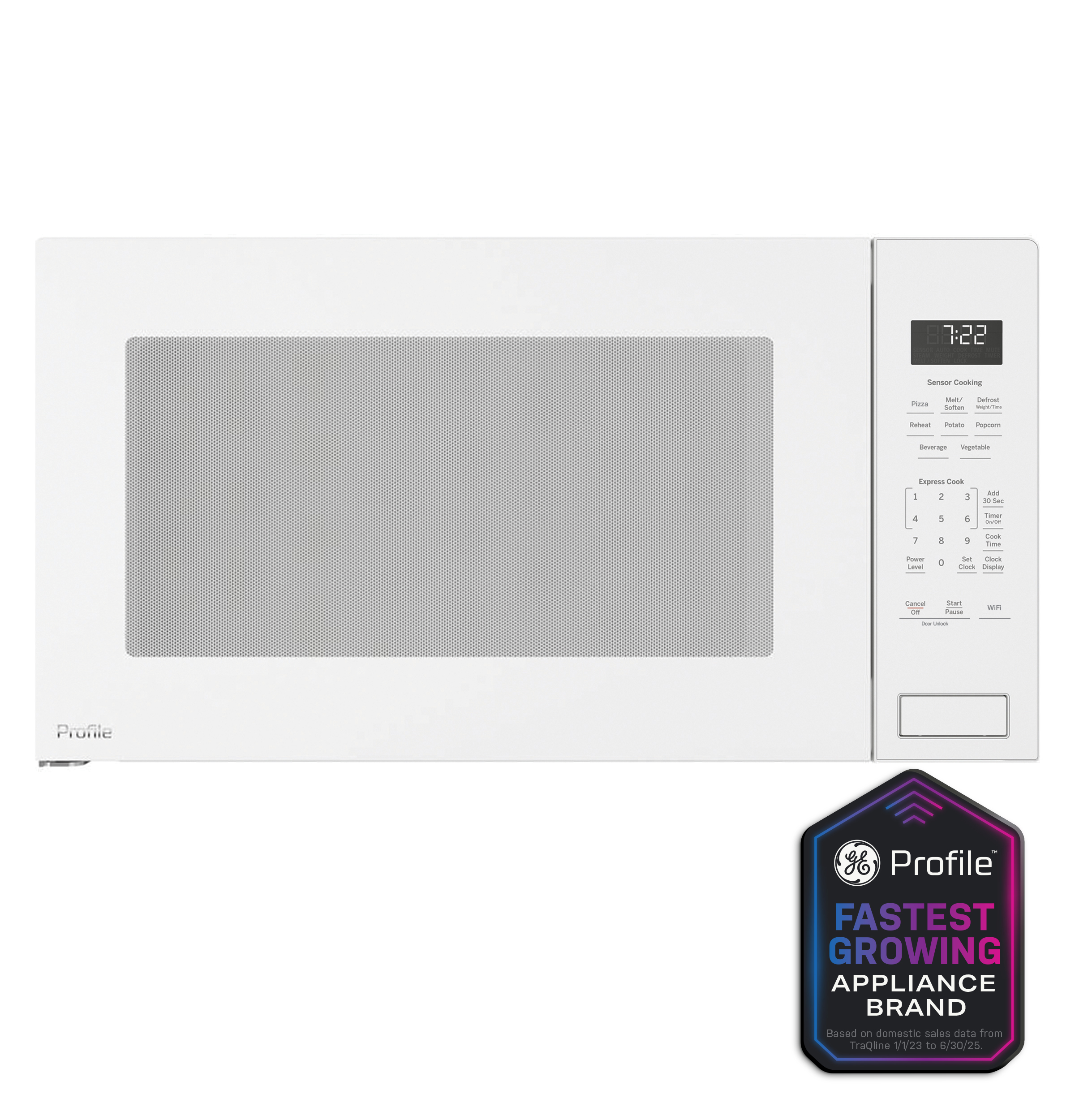 GE Profile™ 2.2 Cu. Ft. Built-In Sensor Microwave Oven