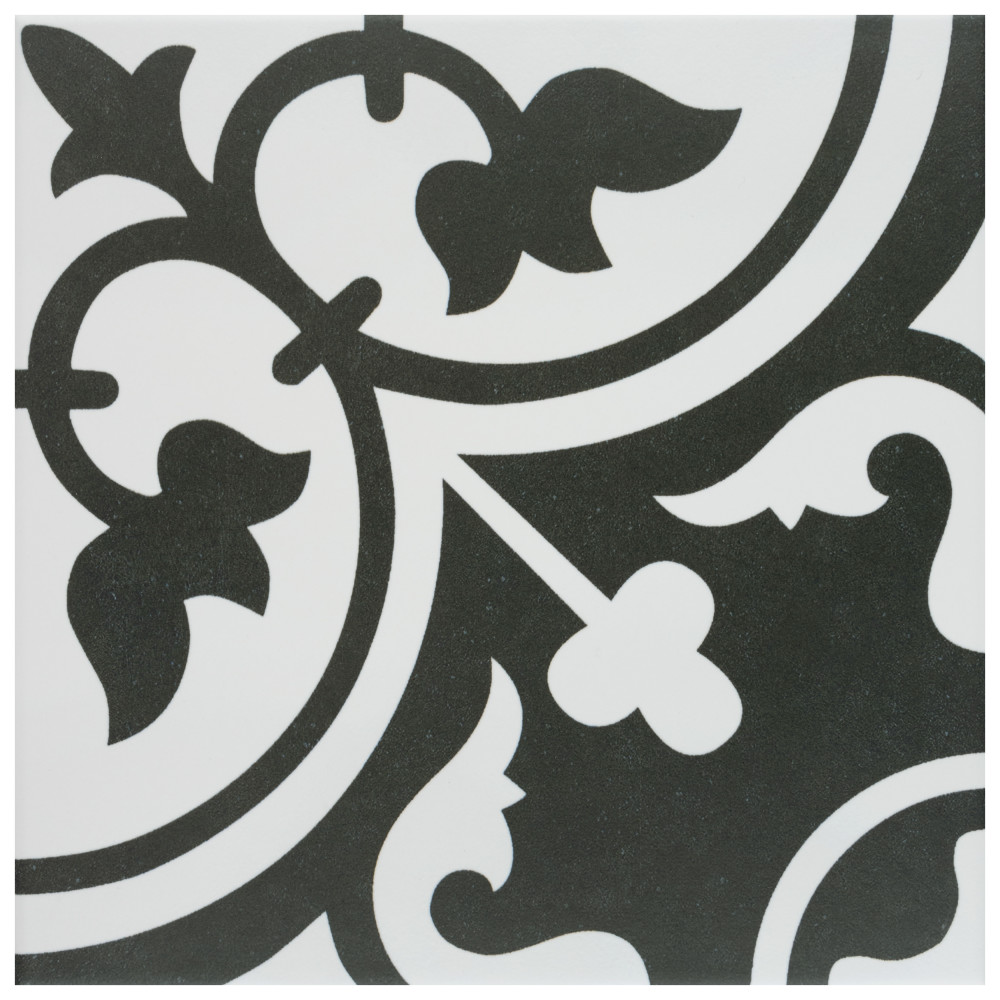 Sample – Arte Clover White Porcelain Floor and Wall Tile