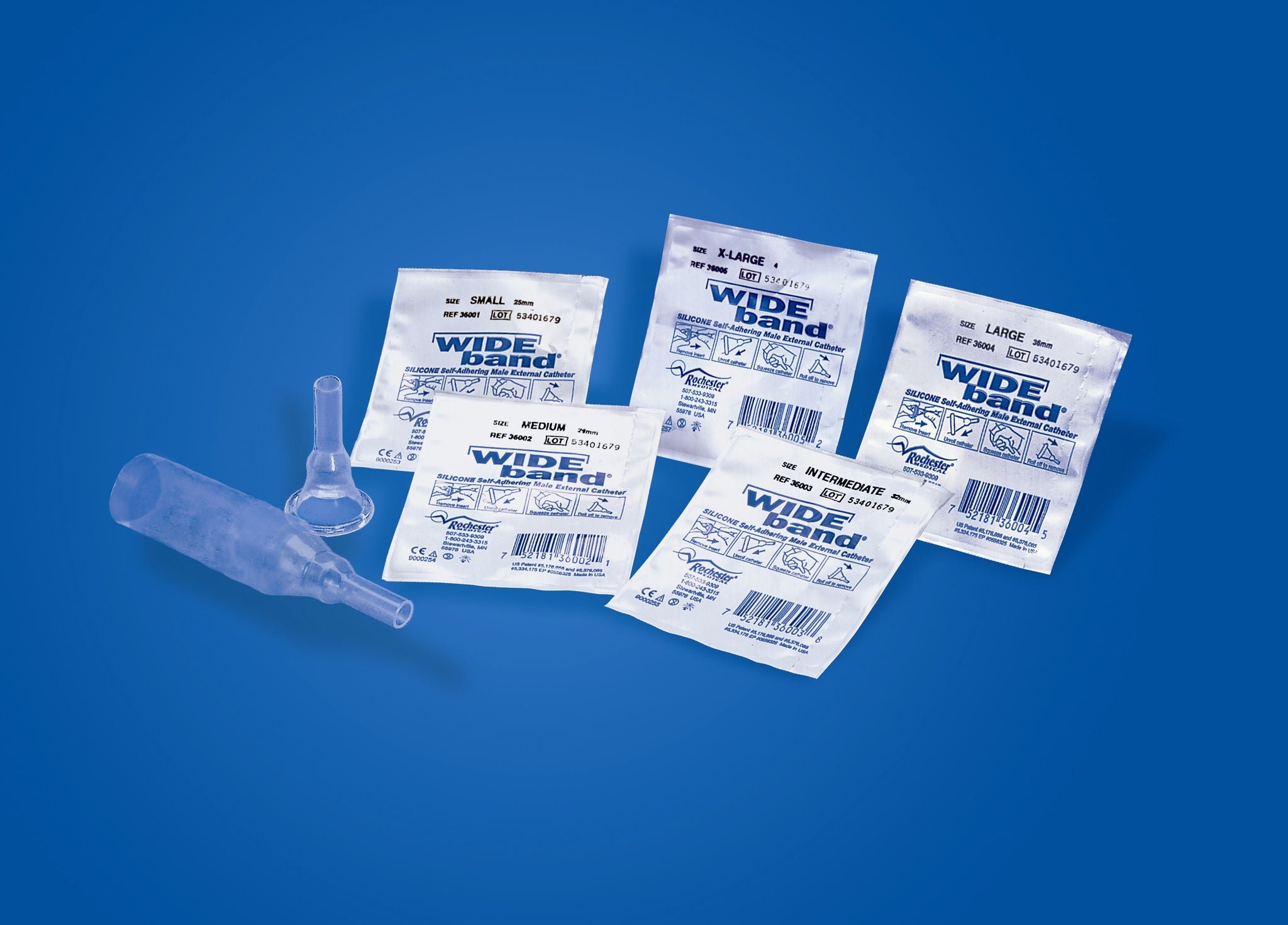 Bard Wide Band® Male External Catheter