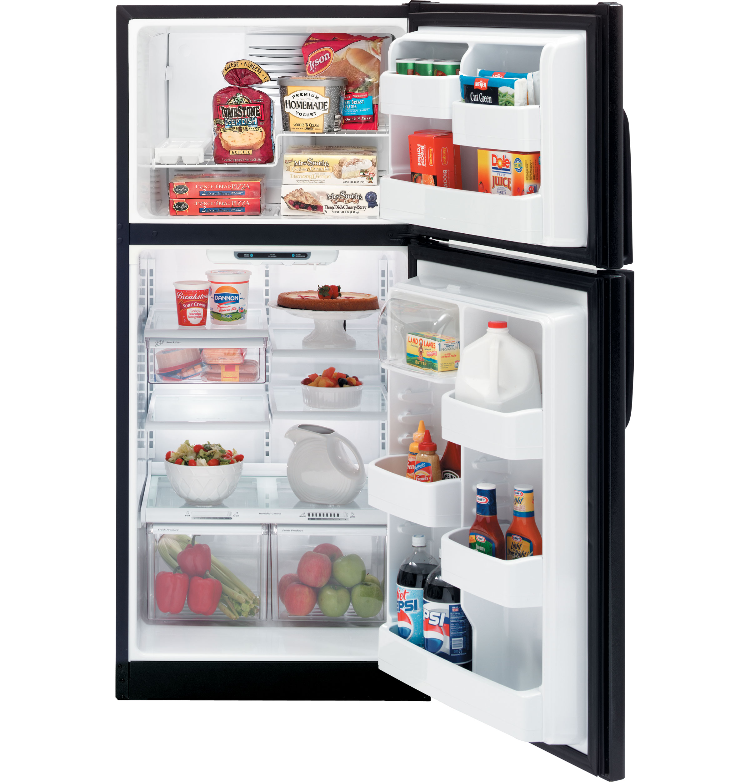 GE® ENERGY STAR® 18.22 Cu. Ft. Top-Freezer Refrigerator