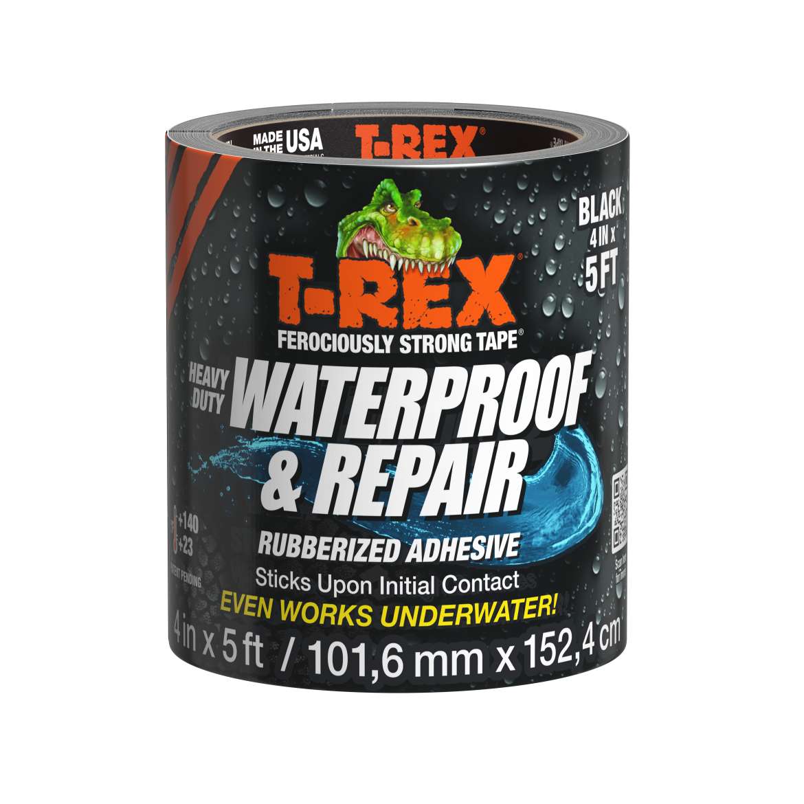 T-Rex® Heavy Duty Waterproof and Repair Tape - 4 in. x 5 ft.