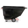 Rubbermaid Commercial, Utility Duty, Tilt Truck, 27 cu ft, Black