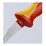 Cable Knife-1000V Insulated, 7-1/2 in., Multi-Component, VDE