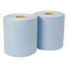 Tork, W1/W2, 4 ply, 11.00"x15.75", Paper, Industrial Wipers, Blue