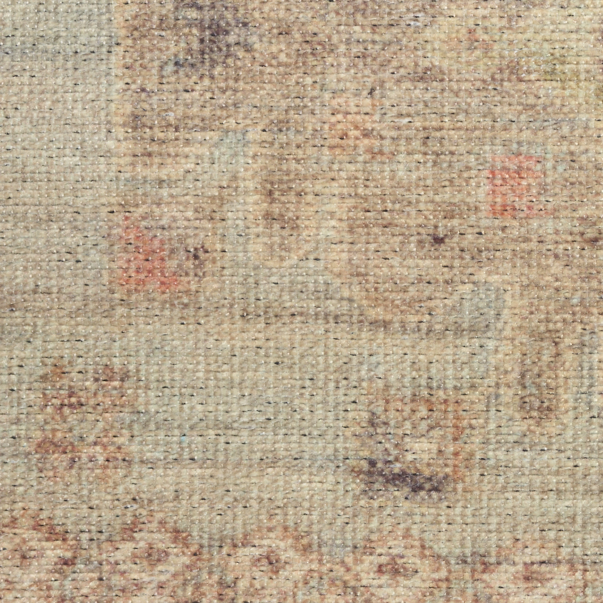 Nourison Vintage Washables 2'2" x 8' Sage Multicolor Vintage Indoor Rug