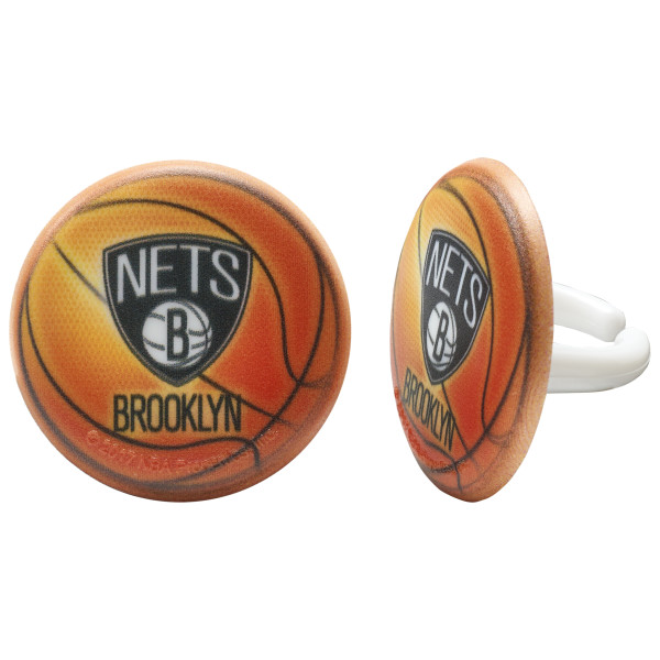 NBA Team Basketball Cupcake Rings