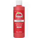 Apple Barrel Acrylic Paint Matte 8oz. Crimson