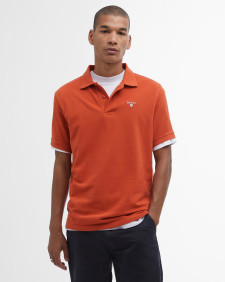 Sports Short-Sleeved Polo Shirt Paprika