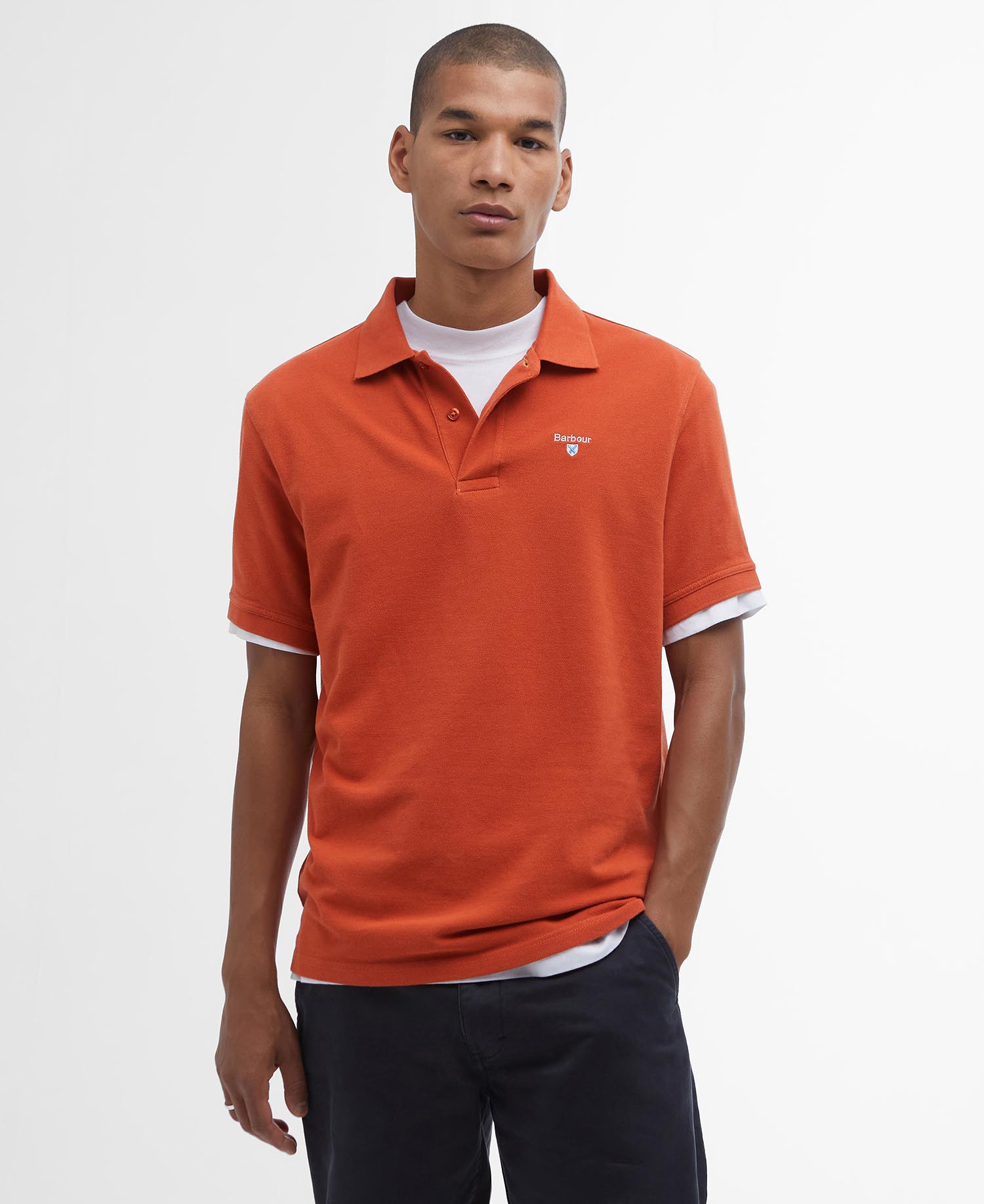 Sports Short-Sleeved Polo Shirt image number 0