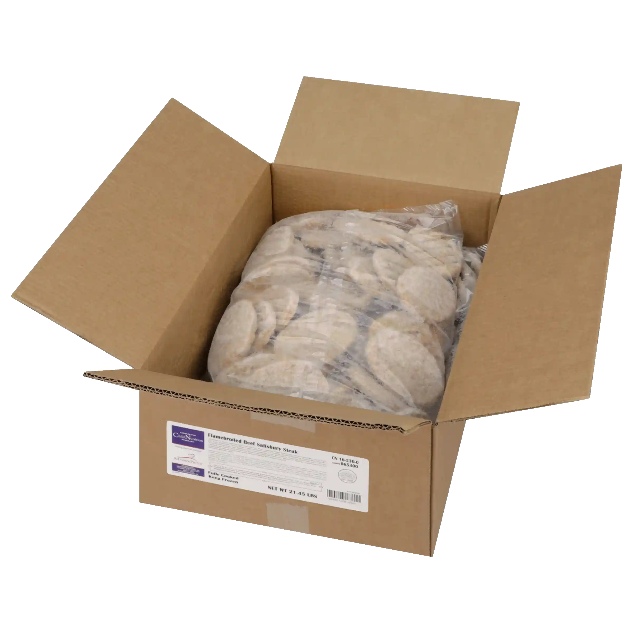 AdvancePierre™ Fully Cooked Down Home Beef Salisbury Steak, 2.60 oz._image_4
