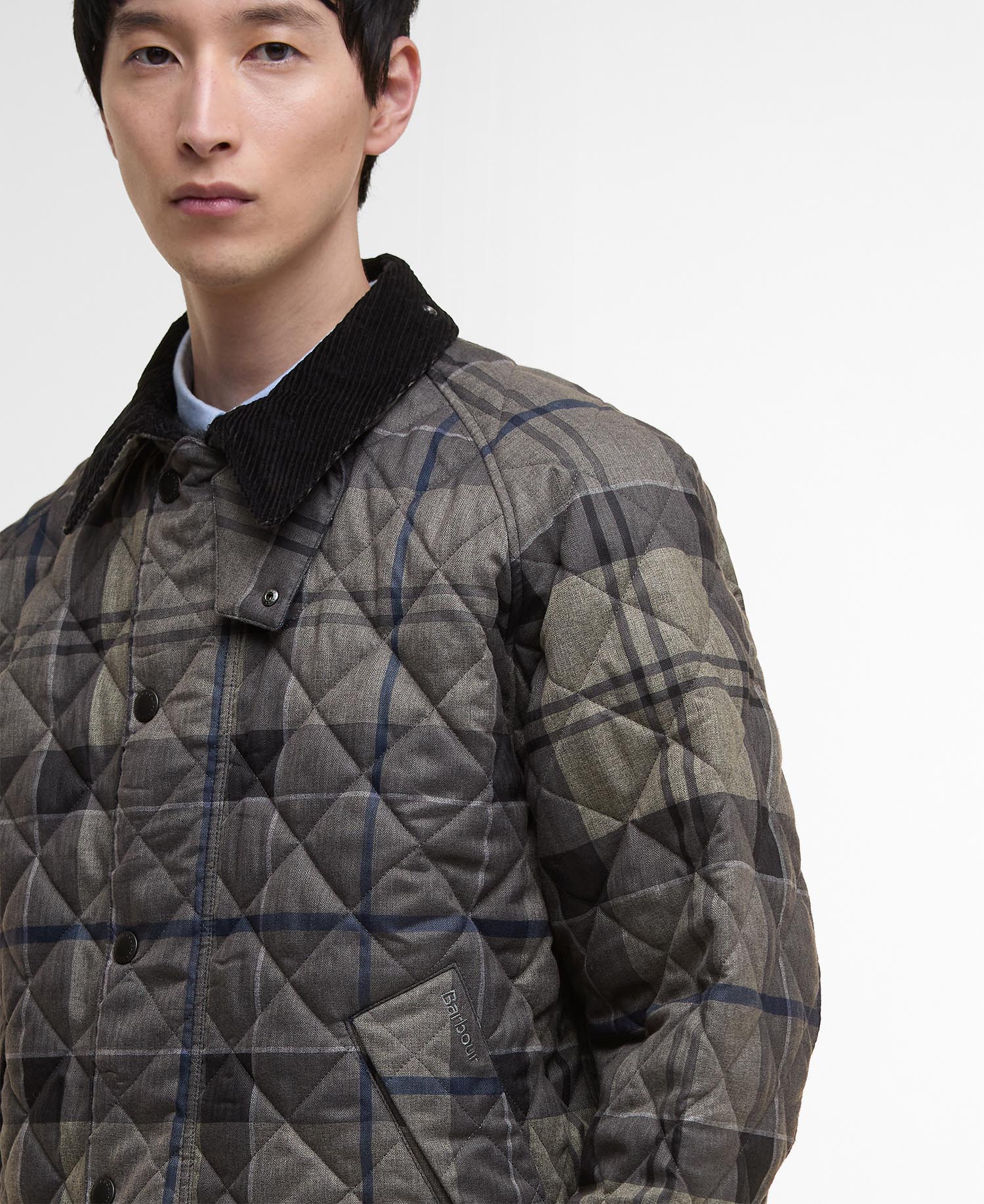 Giacca trapuntata in tartan Transport image number 3