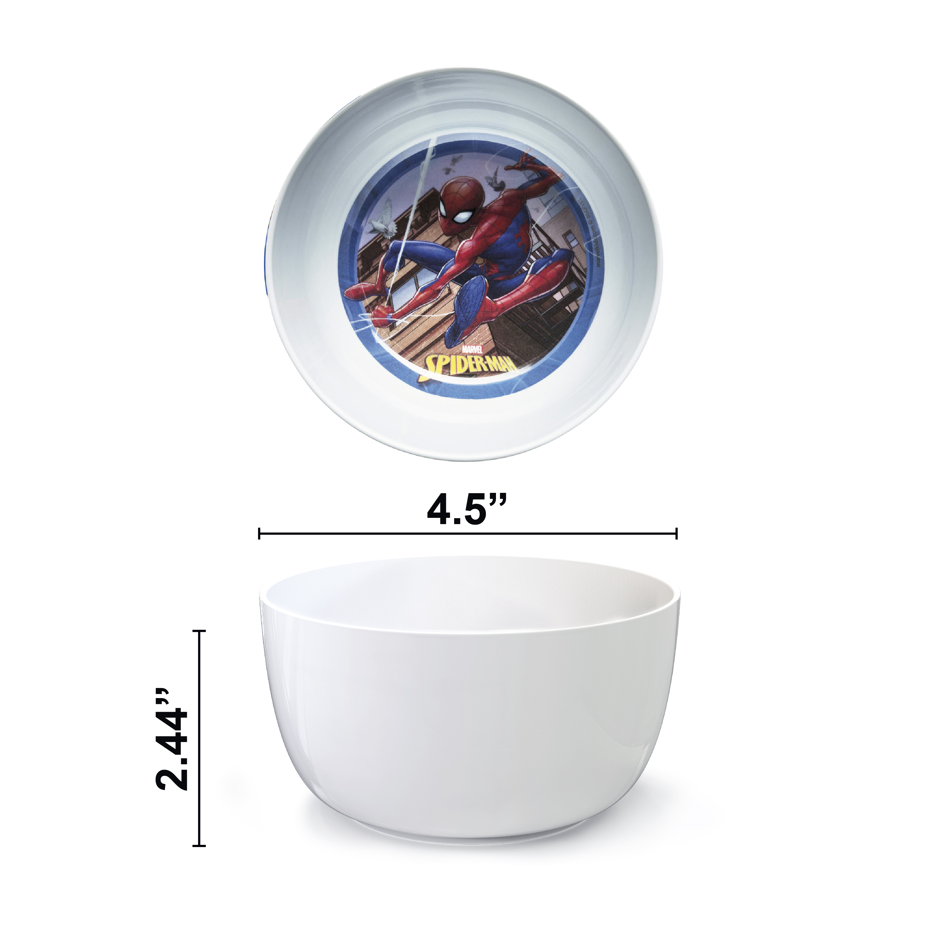 Marvel Comics Dinnerware Set, Spider-Man, 5-piece set slideshow image 7 Marvel Comics Dinnerware Set, Spider-Man, 5-piece set slideshow image 7