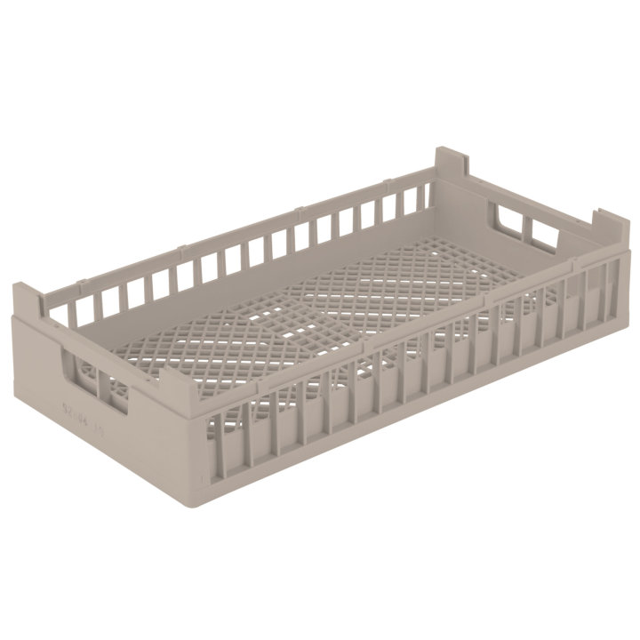 Signature half-size flatware rack in Cocoa